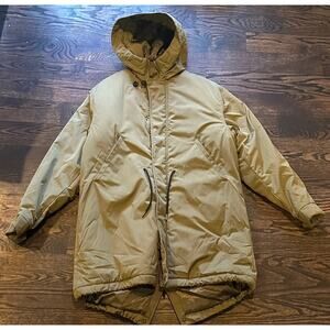 TOPMAN Fishtail Parka - Olive Green - Size Small - New
